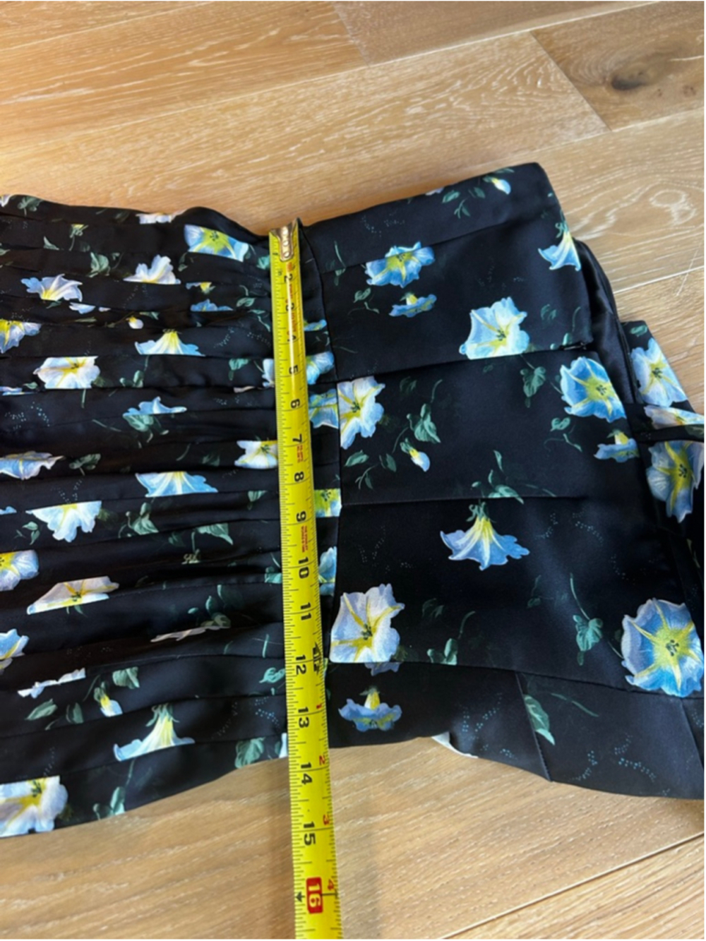 Flor et al One Shoulder Floral Jumpsuit Palazzo Pants Formal Maxi - Picture 10 of 12